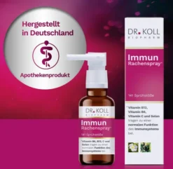 Immun Rachenspray Dr.Koll Gemmo Komplex Vit.B6 B12 20ml Spray