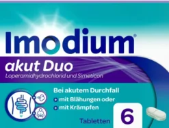 Imodium akut Duo 2 mg 125 mg 6 Tabletten
