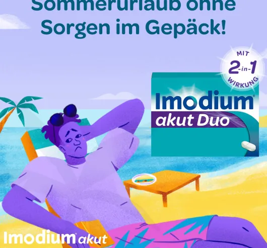 Imodium akut Duo 2 mg 125 mg 6 Tabletten