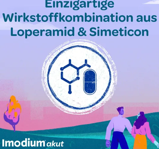 Imodium akut Duo 2 mg 125 mg 6 Tabletten