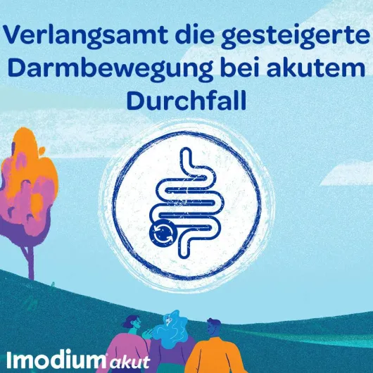 Imodium akut lingual 2 mg 6 Schmelztabletten