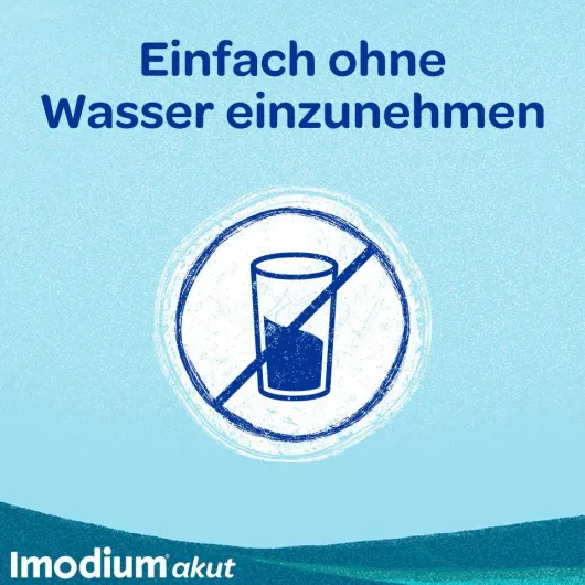 Imodium akut lingual 2 mg 6 Schmelztabletten