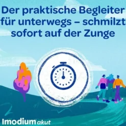 Imodium akut lingual 2 mg 6 Schmelztabletten