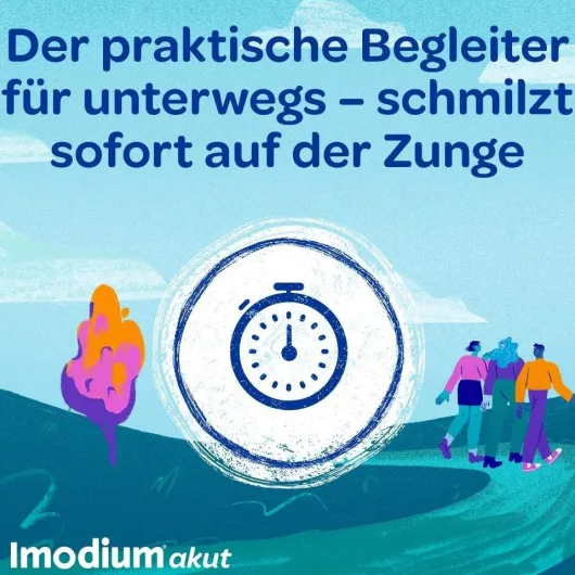 Imodium akut lingual 2 mg 6 Schmelztabletten