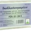 Indikatorpapier 100 Teststreifen