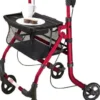 Indoor Rollator Actimo Home Rot, 1 Stück