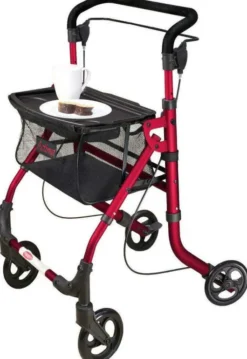 Indoor Rollator Actimo Home Rot, 1 Stück