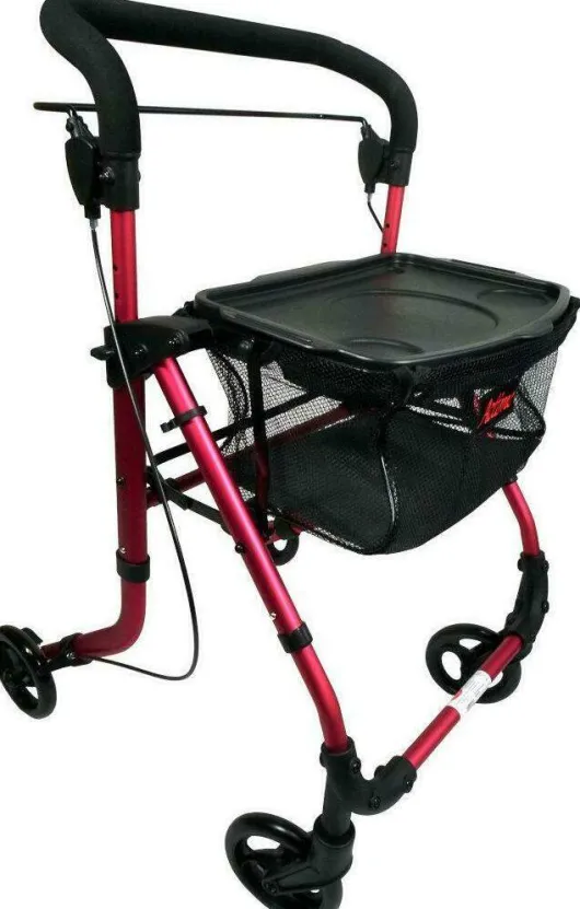 Indoor Rollator Actimo Home Rot, 1 Stück