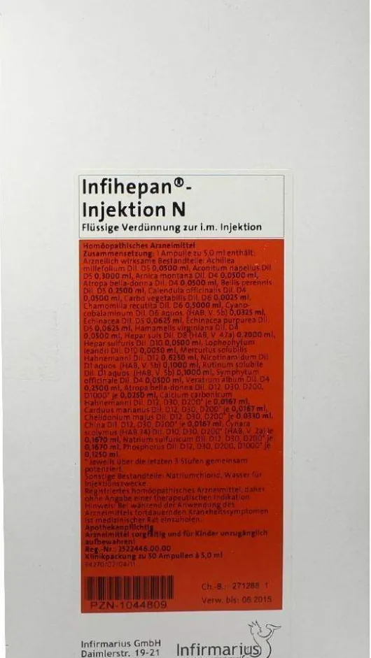 Infihepan Injektion N 50 Ampullen