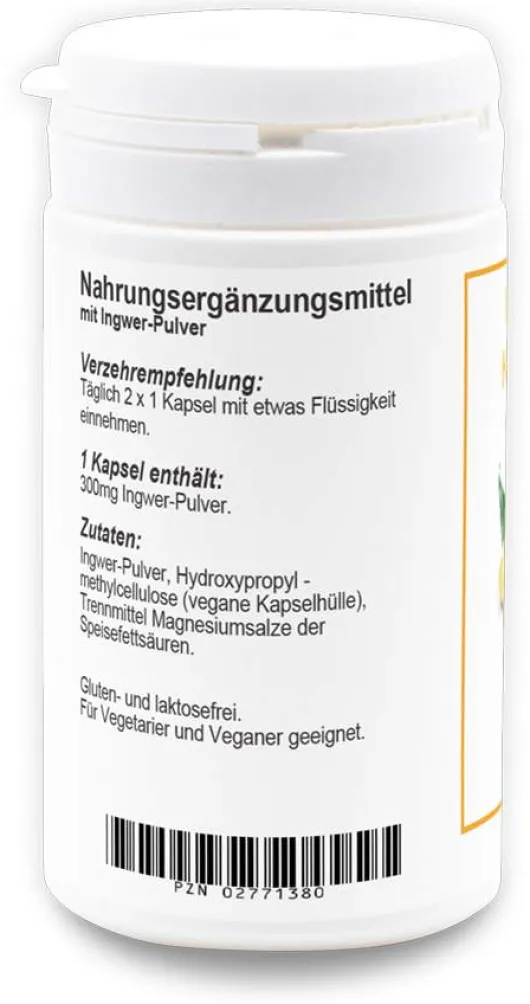 Ingwer 300 mg 60 Kapseln