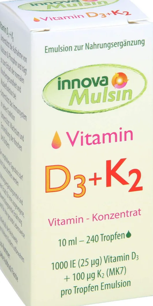 Innova Mulsin Vitamin D3 + K2 10 ml Emulsion