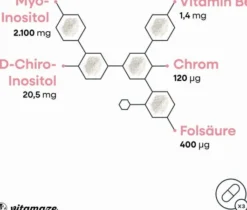 Inositol Komplex Chromium + Vitamin B6 + Folsäure K 240 Kapseln