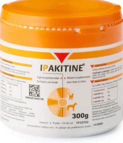 Ipakitine Ergänzungsfutterm.Pulver F.Hunde Katze 300 G