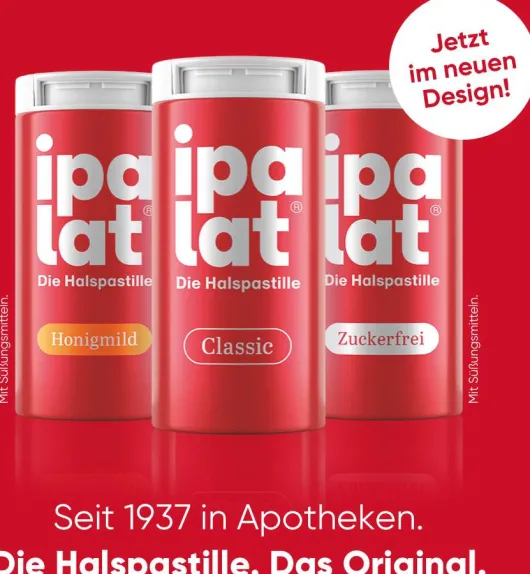 Ipalat Halspastillen Classic 120 Pastillen
