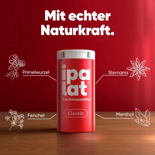 Ipalat Halspastillen Classic 40 Pastillen