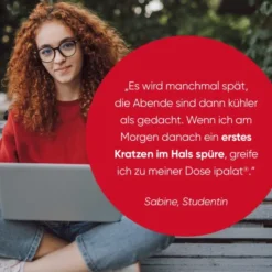 Ipalat Halspastillen Honigmild Ohne Menthol Zuckerfrei 40...