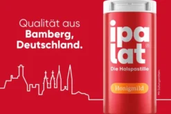 Ipalat Halspastillen honigmild ohne Menthol zuckerfrei 120 Pastillen
