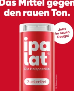 Ipalat Halspastillen zuckerfrei mentholfrisch 120 Pastillen