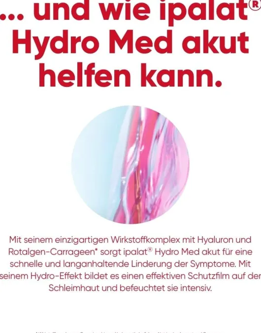 Ipalat Hydro Med akut Lutschpastillen 32 Stück