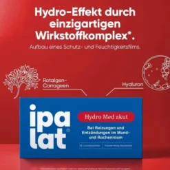 Ipalat Hydro Med akut Lutschpastillen 32 Stück