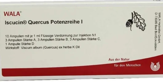 Iscucin Quercus Potenzreihe I Ampullen