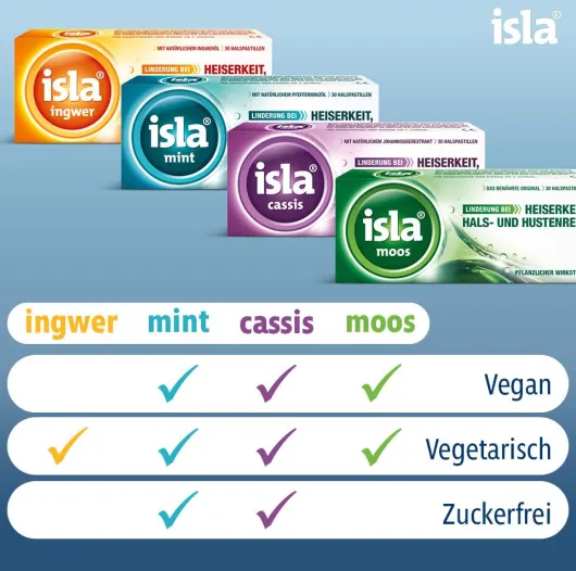 isla ingwer 60 Pastillen