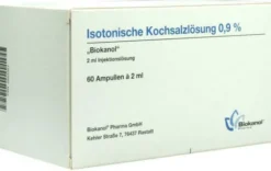 Isotonische Kochsalzlösung 0,9 % Ampullen 60 X 2 ml Ampullen