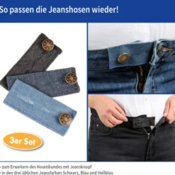 Jeans Bunderweiterung 3-teilig