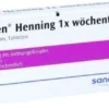Jodetten Henning 1x wöchentlich 28 Tabletten