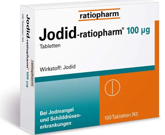 Jodid-Ratiopharm 100 µg 100 Tabletten
