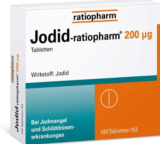 Jodid-Ratiopharm 200 µg 100 Tabletten