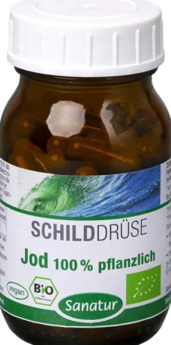 Jod 100% Pflanzlich Bio Kapseln