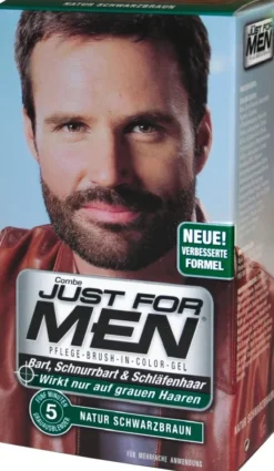 Just For Men Brush in Color Gel Schwarzbraun 28,4 ml Gel