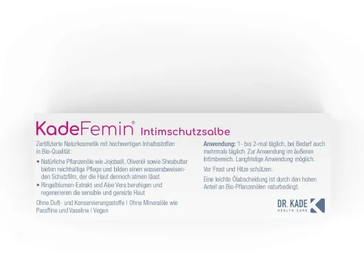 Kadefemin Intimschutzsalbe 50 ml