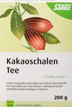 Kakaoschalen Tee Bio Cortex Cacao Salus 200 G