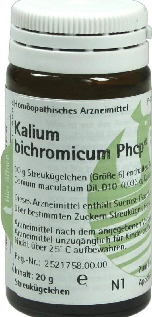 Kalium Bichromicum Phcp Globuli 20 G