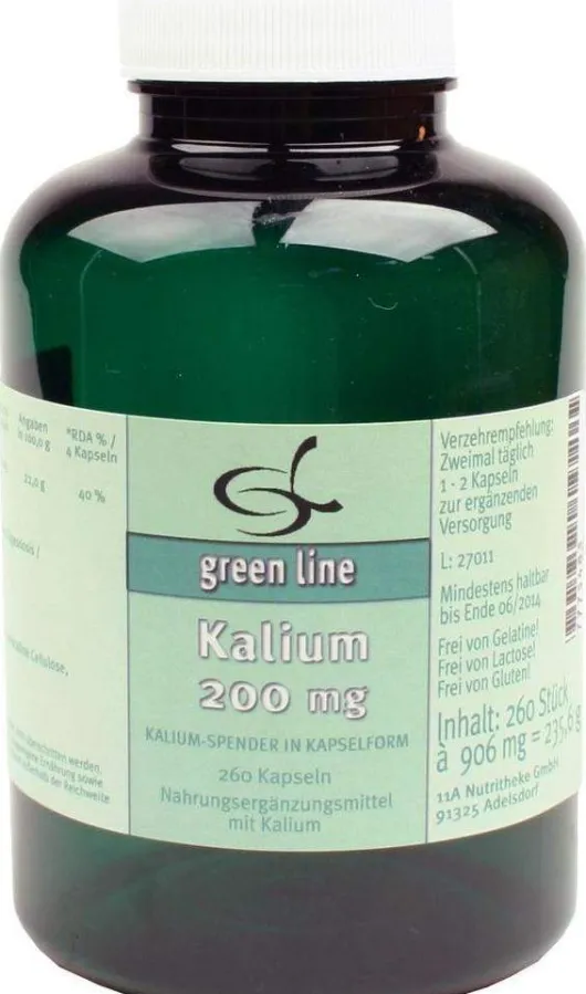 Kalium 200 mg 260 Kapseln