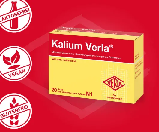 Kalium Verla Granulat 20 Beutel