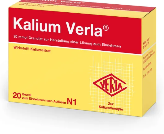 Kalium Verla Granulat 20 Beutel