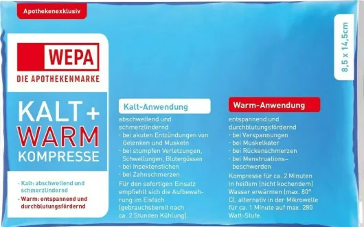 Kalt - Warm Kompresse 8,5 X 14,5 cm 1 Kompresse