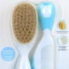 Kamm & Bürste Mit Naturborsten Hellblau Chicco