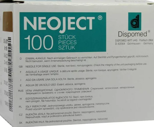 Kanülen Einmal Neoject Gr.18 0,45x23mm Luer