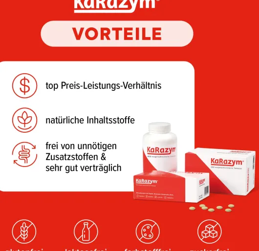 Karazym 100 Magensaftresistente Tabletten