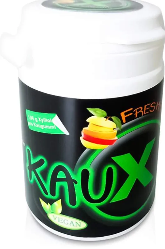 Kaux Zahnpflegekaugummi Fresh Fruit Mit Xylitol 40 Stück
