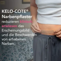 Kelo-Cote Silikon-Narbenpflaster Kaiserschnitt 1 Stück
