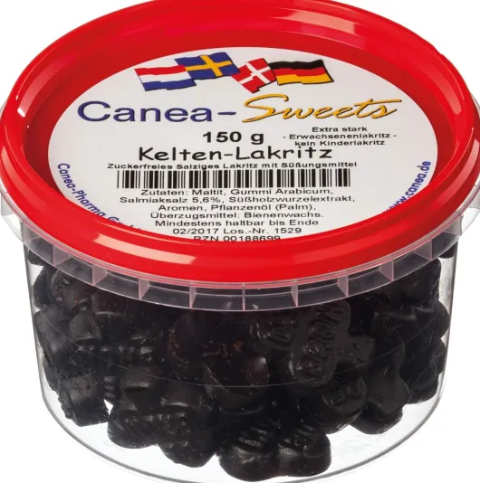 Kelten-Lakritz Zuckerfrei Canea 150 G