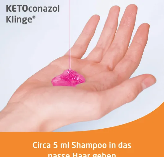 Ketoconazol Klinge 20 mg pro g Shampoo 120 ml