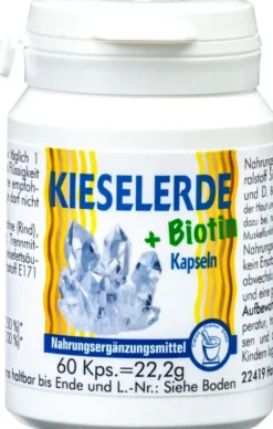 Kieselerde + Biotin 60 Kapseln