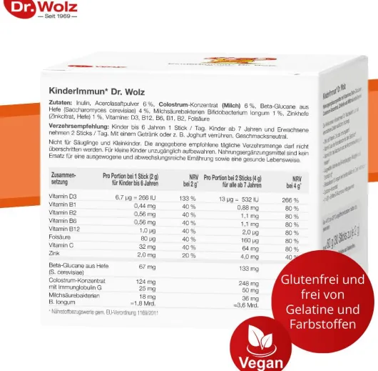 Kinderimmun Dr.Wolz 30 X 2 G Pulver