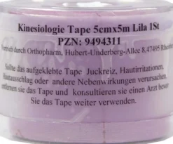 Kinesiologie Tape 5 Cmx5 M Lila